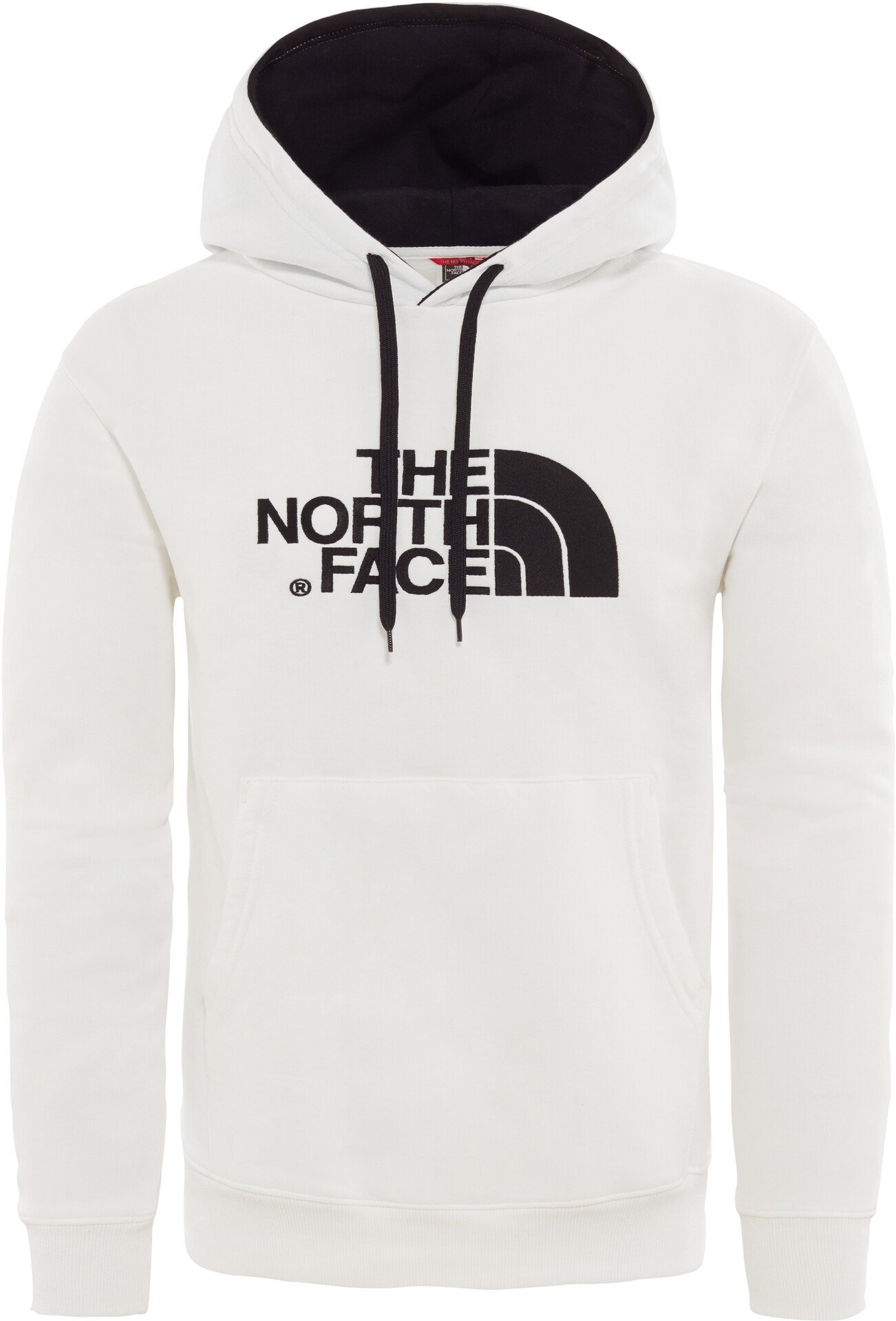 the north face white hoodie